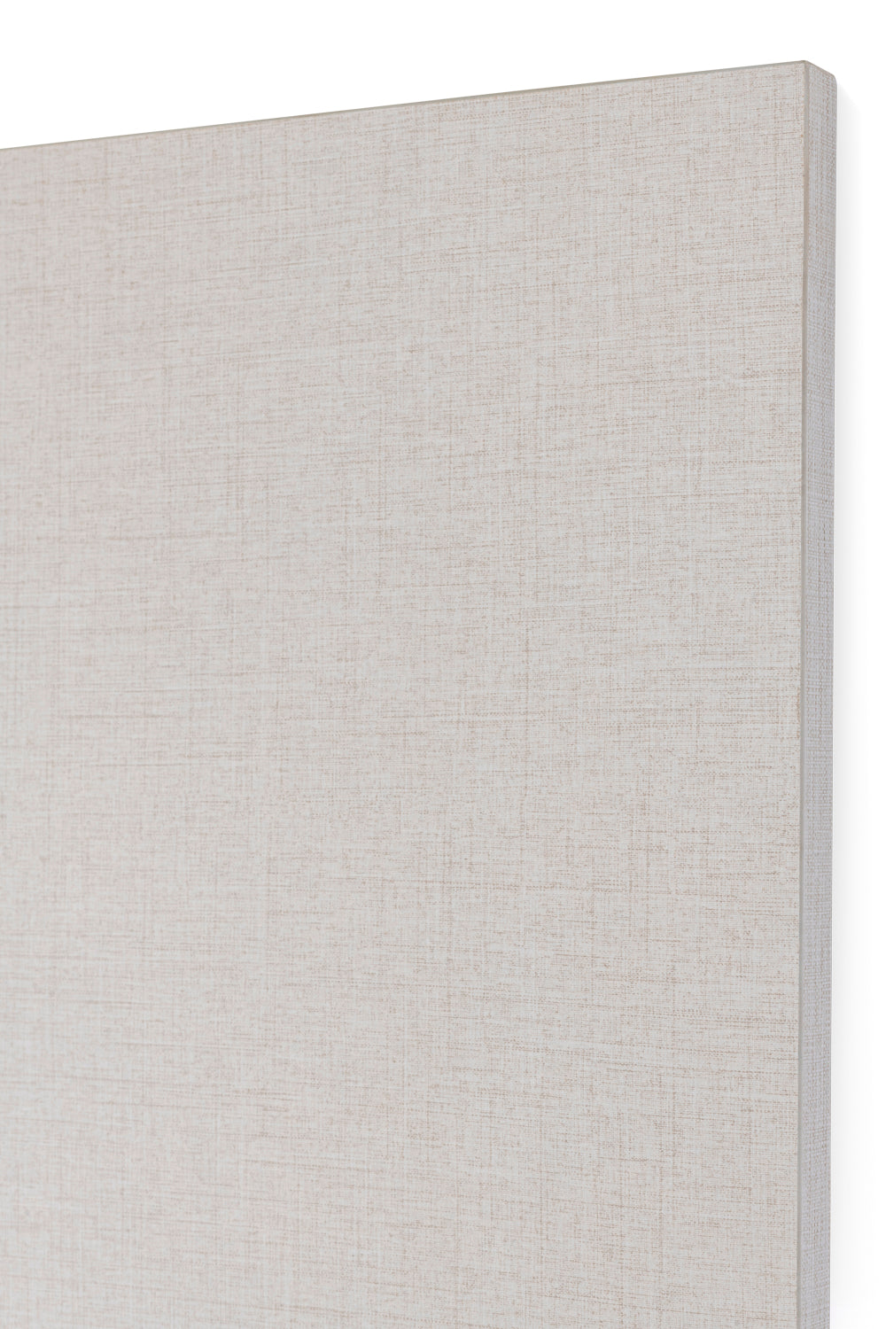 Beige decoratief linnen paneel 220 cm × 122 cm × 18 mm