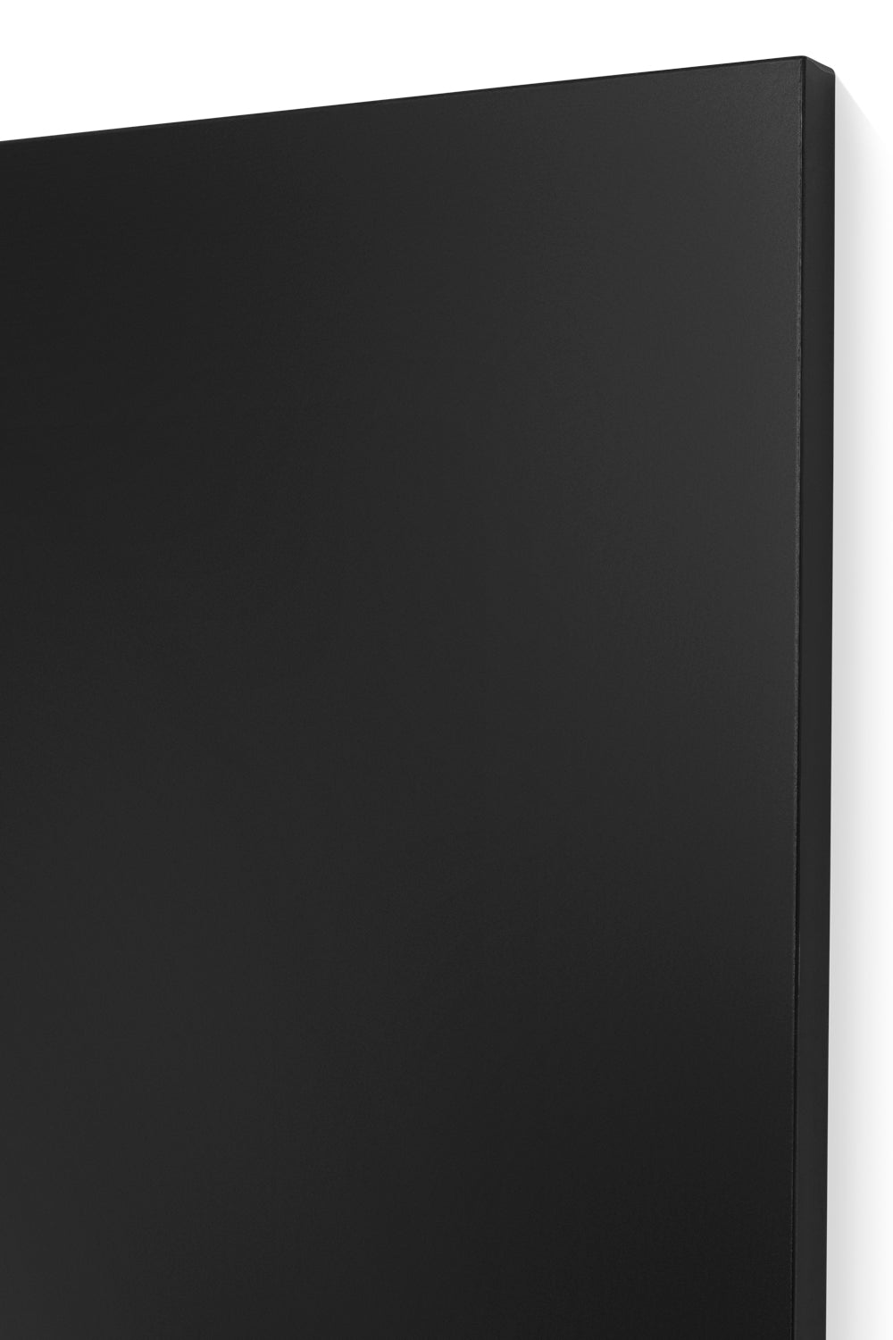 Decoratief tv-paneel, matzwart, 200 × 122 cm, dikte 18 mm