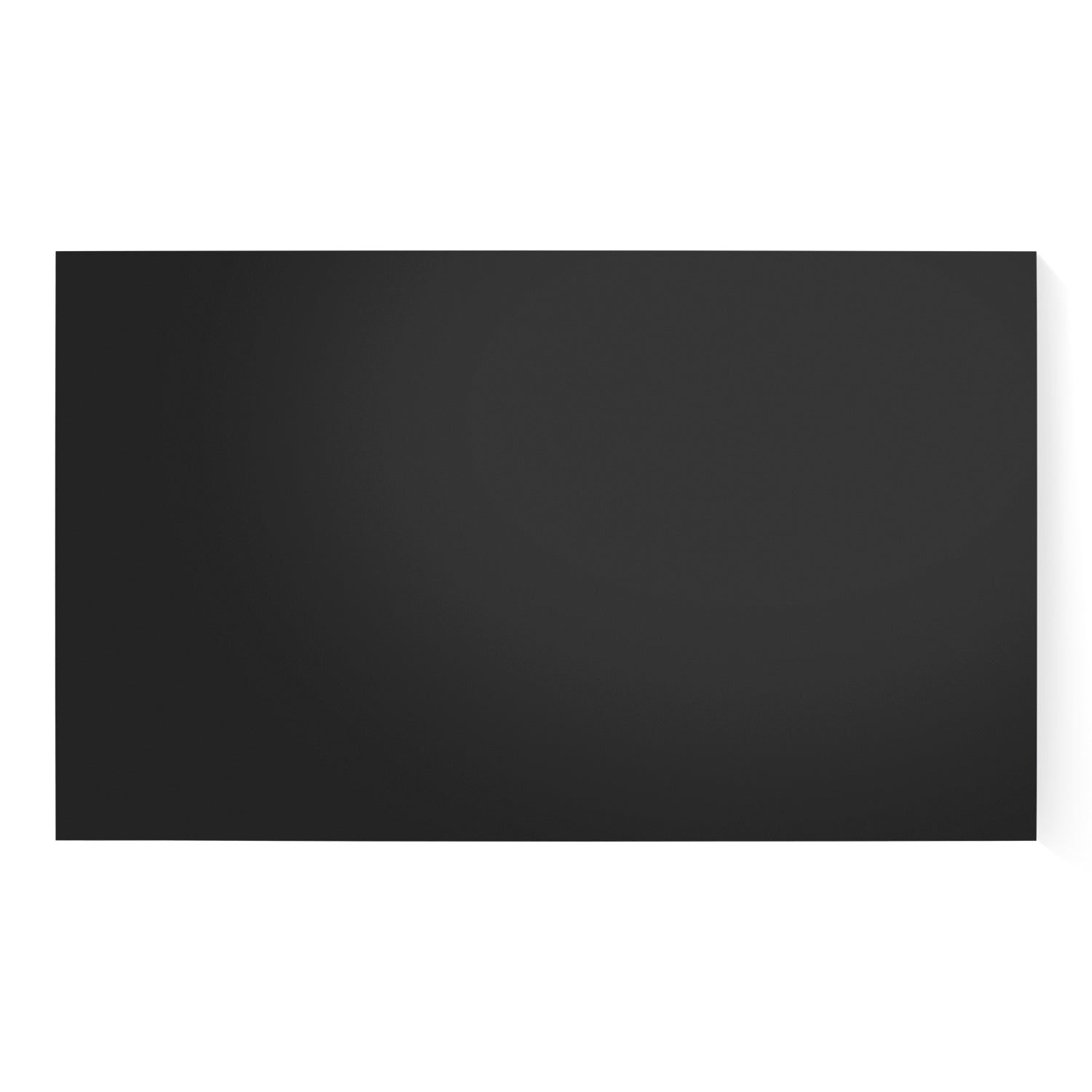 Decoratief tv-paneel, matzwart, 200 × 122 cm, dikte 18 mm